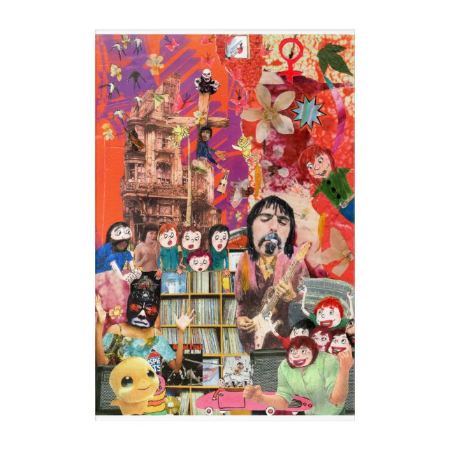 Don’t Eat the Yellow Snow Acrylic Print (Front)