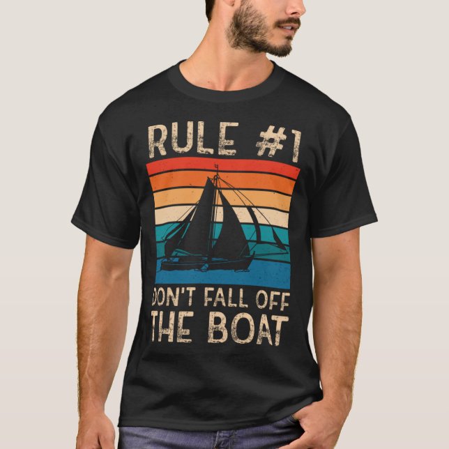 Don t Fall Off The Boat  Sailing  3 T-Shirt (Front)