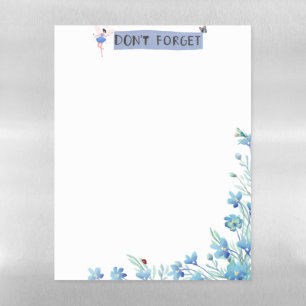 Don’t Forget Magnetic Dry Erase Sheet