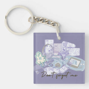 Don’t Forget Me – Nostalgic 2000s Memories Keychain