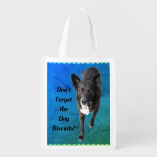 Don’t Forget the Dog Biscuits Custom Monogram