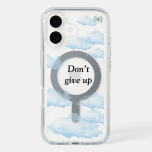Don’t Give Up – Arabic Motivational Design with So iPhone 16 Case