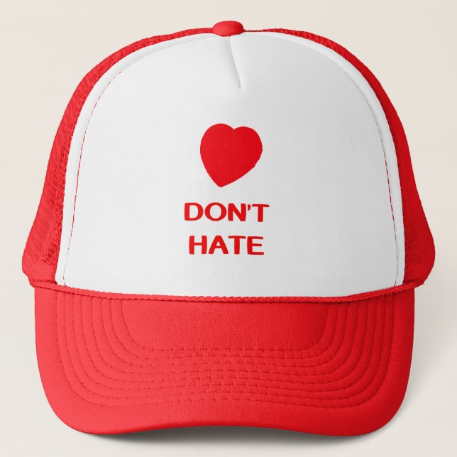 DON’T HATE Trucker Hat (Front)