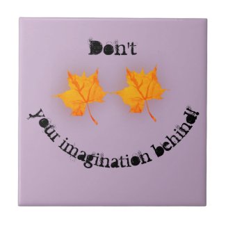 Don’t Leaf Your Imagination Behind! Ceramic Tile