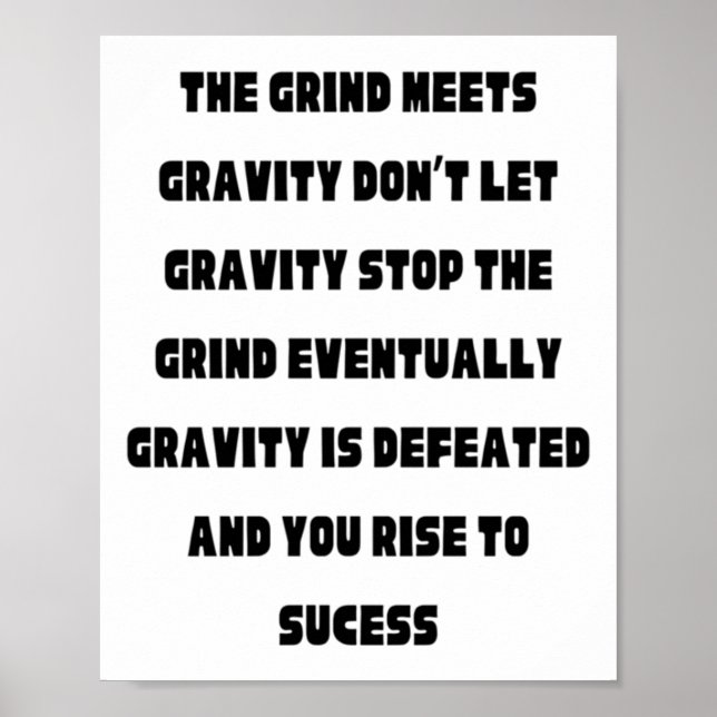 Don’t Let Nothing Stop You Sticker  Poster (Front)