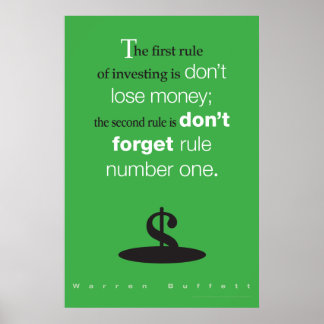 Don’t Lose Money Poster