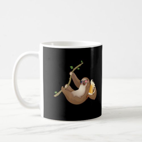 Don T Make Me Put My Foot Down Sloth  Summer  Coffee Mug