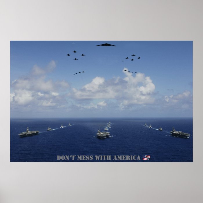 DON’T MESS WITH AMERICA Poster