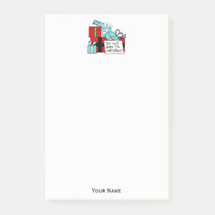 Don’t Open Til Christmas Presents Xmas Post-it Notes