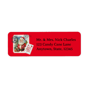 Don’t Open Until Christmas Address Labels