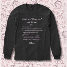 Don’t Say “I Love You” Elevated English