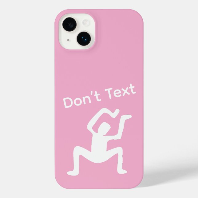Don’t Text iPhone Case (Back)