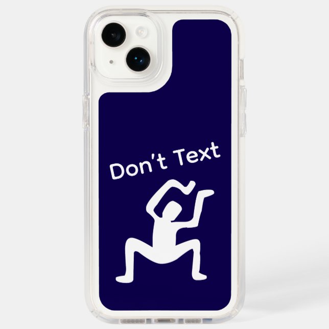Don’t Text Speck iPhone Case (Front)