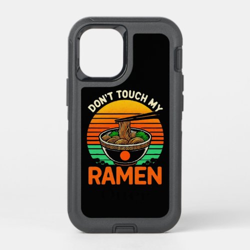  Don t Touch Ramen Lover OtterBox Defender iPhone 12 Mini Case
