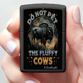 Don’t Touch The Buffalo Zippo Lighter