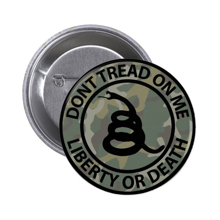 Don’t Tread on Me Button