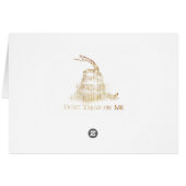 Don’t Tread on Me Cards (Back Horizontal)