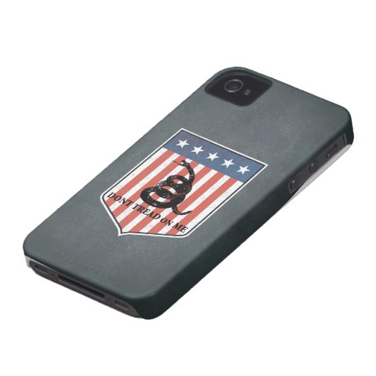Don’t Tread on Me Case-Mate iPhone Case (Bottom)