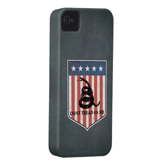 Don’t Tread on Me Case-Mate iPhone Case (Back/Right)