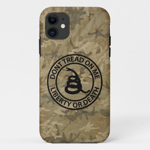 Dont Tread on Me iPhone 11 Case