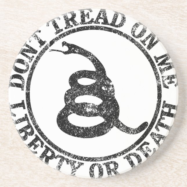 Don’t Tread on Me Drink Coaster (Front)
