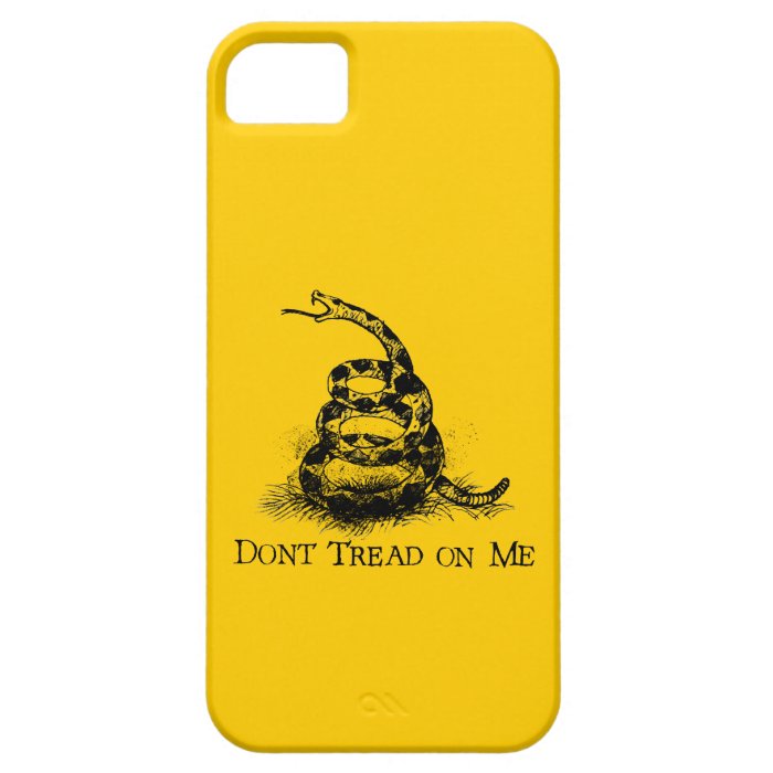 Don’t Tread on Me iPhone 5 Covers