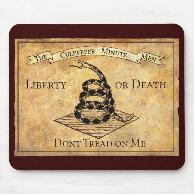 Don’t Tread on Me Mouse Pad (Front)