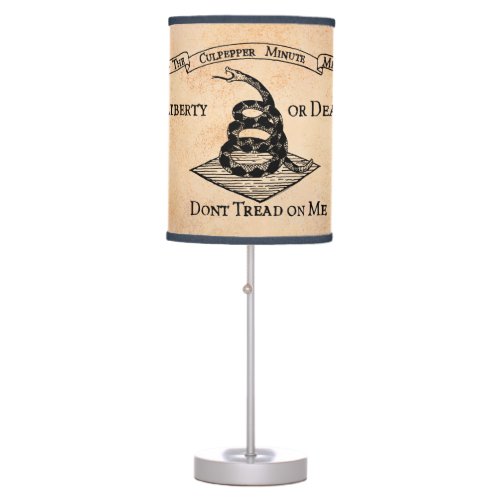 Dont tread on Me Table Lamp