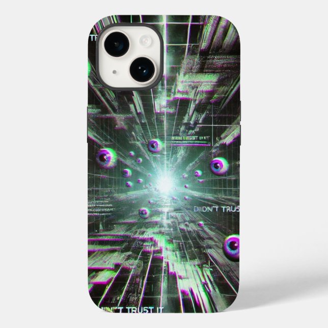📱 “Don’t Trust It” Weirdcore Phone Case 📱 (Back)