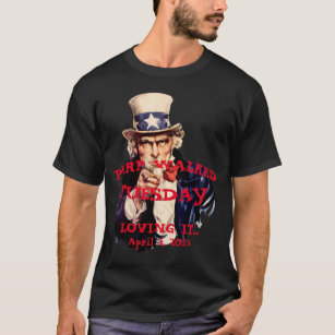 Don the Con Perp Walked Tuesday 2023 Uncle Sam T-Shirt