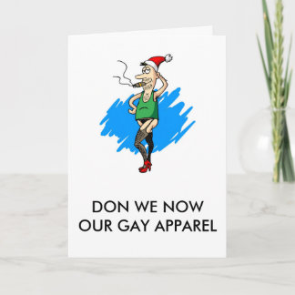 Don We Now Our Gay Apparel Holiday Card