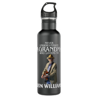 Don Williams Country Artist Pays Tribute The Hit B Stainless Steel Water Bottle