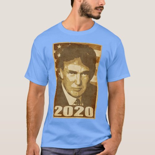 Donald 2020 And Stripes T_Shirt