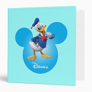 Donald Duck 3 Ring Binder