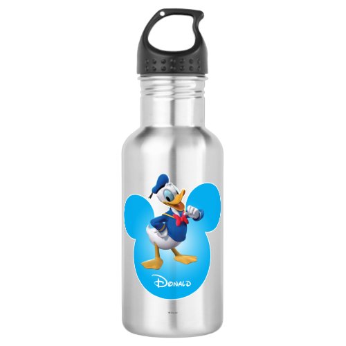 Donald Duck 4 Water Bottle