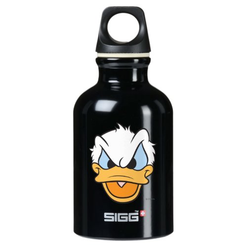 Donald Duck  Angry Face Closeup Aluminum Water Bottle
