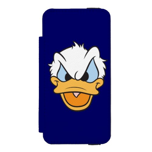 Donald Duck  Angry Face Closeup iPhone SE55s Wallet Case