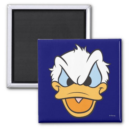Donald Duck  Angry Face Closeup Magnet