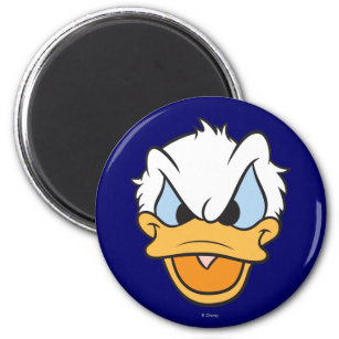 Donald Duck   Angry Face Closeup Magnet