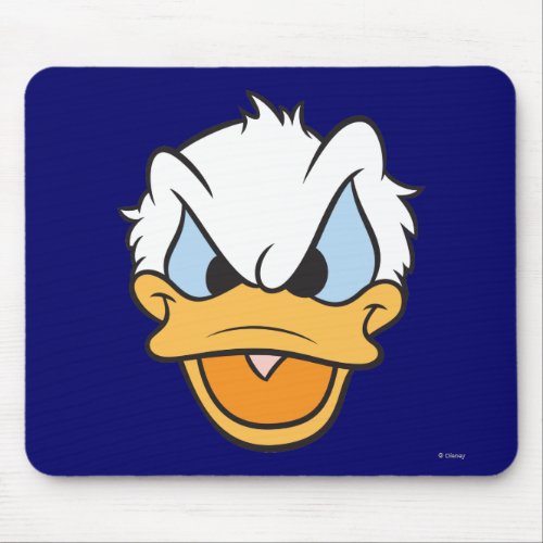 Donald Duck  Angry Face Closeup Mouse Pad