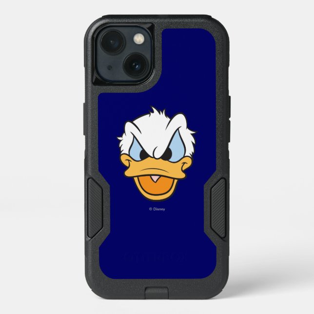Donald Duck | Angry Face Closeup Otterbox iPhone Case (Back)