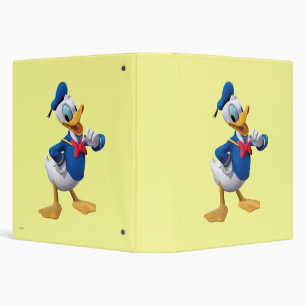 Donald Duck Arm Up Binder