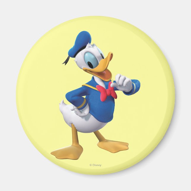 Donald Duck | Arm Up Magnet (Front)