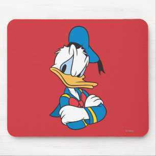Donald Duck   Arms Crossed Mouse Pad