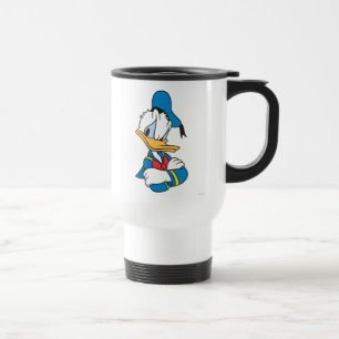 Donald Duck Arms Crossed Travel Mug