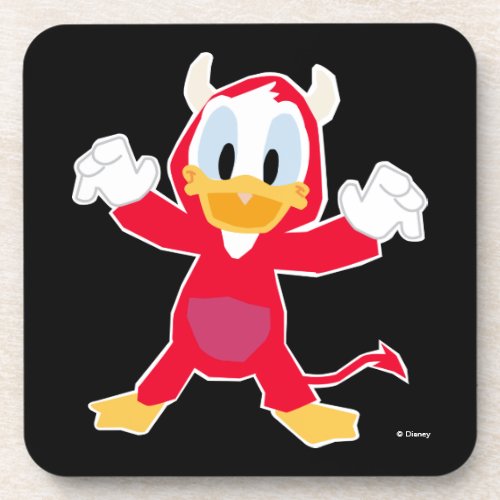 Donald Duck as Devil Beverage Coaster