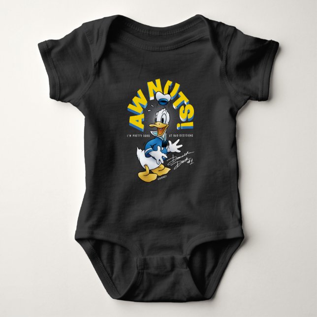 Donald Duck Awnuts! Baby Bodysuit (Front)