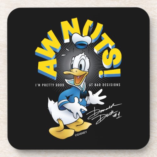 Donald Duck Awnuts Beverage Coaster