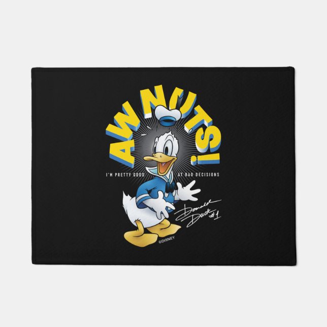 Donald Duck Awnuts! Doormat (Front)