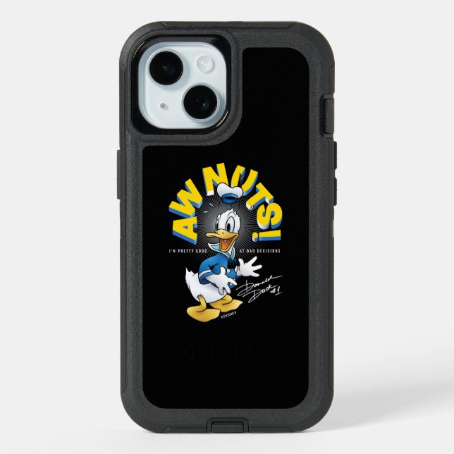 Donald Duck Awnuts! iPhone 15 Case (Back)
